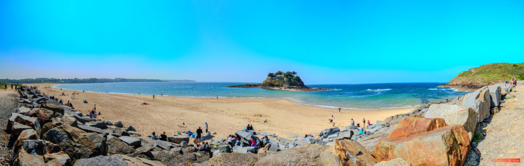 Atlantic Ocean - Body of water - Bretagne (région administrative) - Brittany (administrative region) - Country - Cultural heritage - Cultural heritage management - Côte d'Émeraude - English Channel - Fort du Guesclin - Fortification - France - Geography - Génie militaire - Géographie - Histoire - Il-ha-Gwilen - Ille-et-Vilaine - Manche (mer) - Mer - Military engineering - Monument historique - Monument historique (France) - Océan Atlantique - Patrimoine - Patrimoine culturel - Patrimony - Pays - Protection du patrimoine culturel - Rannvro Breizh - Saint-Coulomb - Sea - Étendue d'eau - Plage du Guesclin Saint-Coulomb Bretagne (région administrative) France